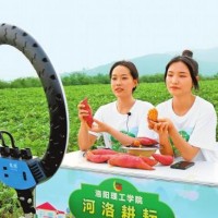 寻求助农主播室外直播带货主播合作