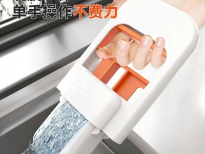 对折式免手洗折叠迷你小拖把桌面懒人海绵拖把家用新款吸水除污渍图2