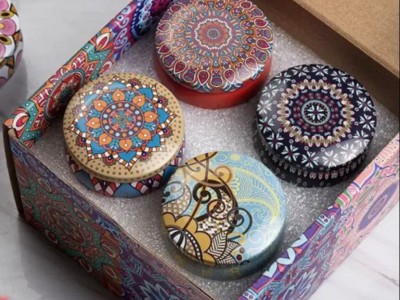 家用客厅熏香助眠卧室干花香薰蜡烛蜡烛礼盒摆件套装结婚伴手礼物图3